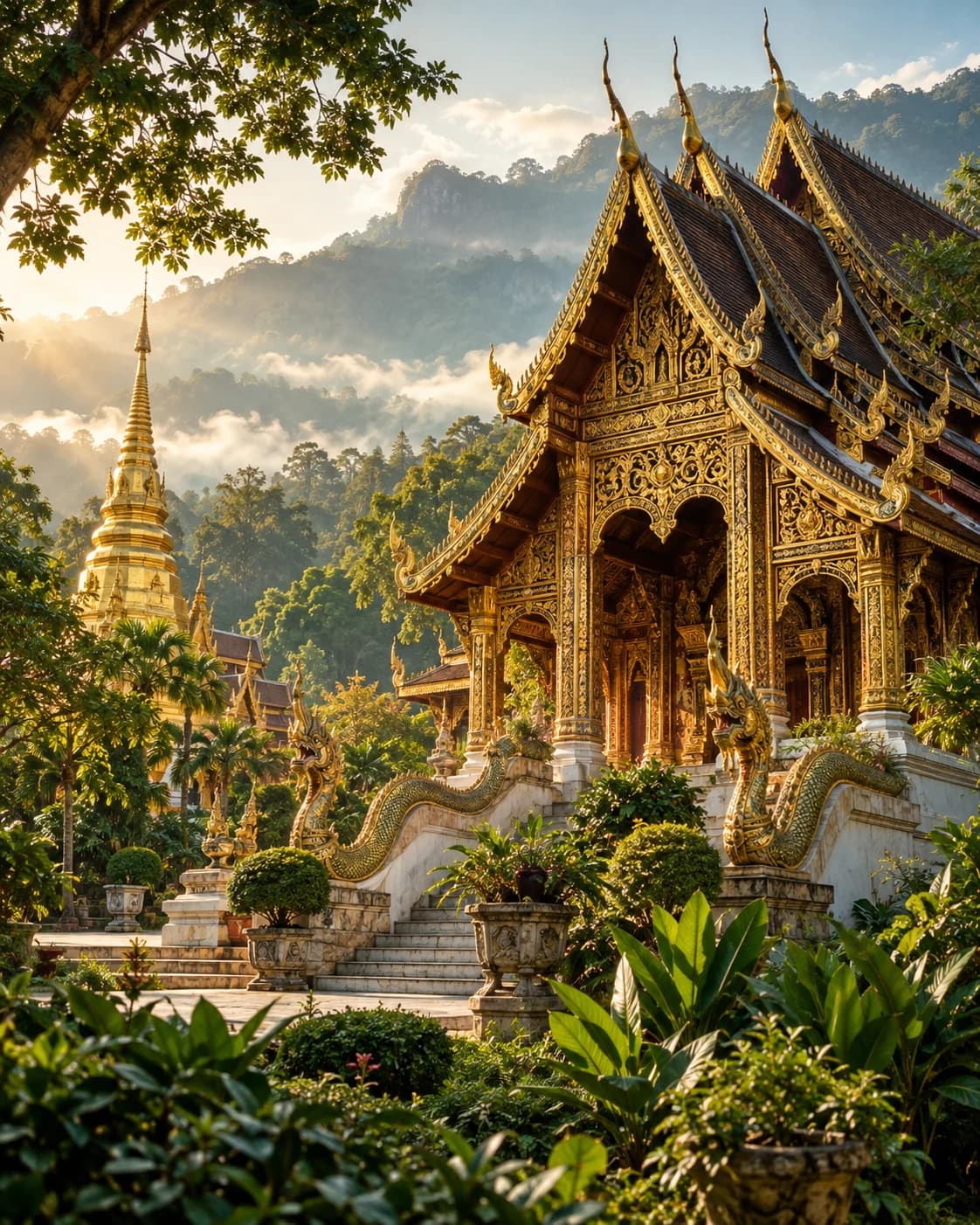ภาพสร้างประกอบ วัดรุ่งอรุณ (สาธิต)