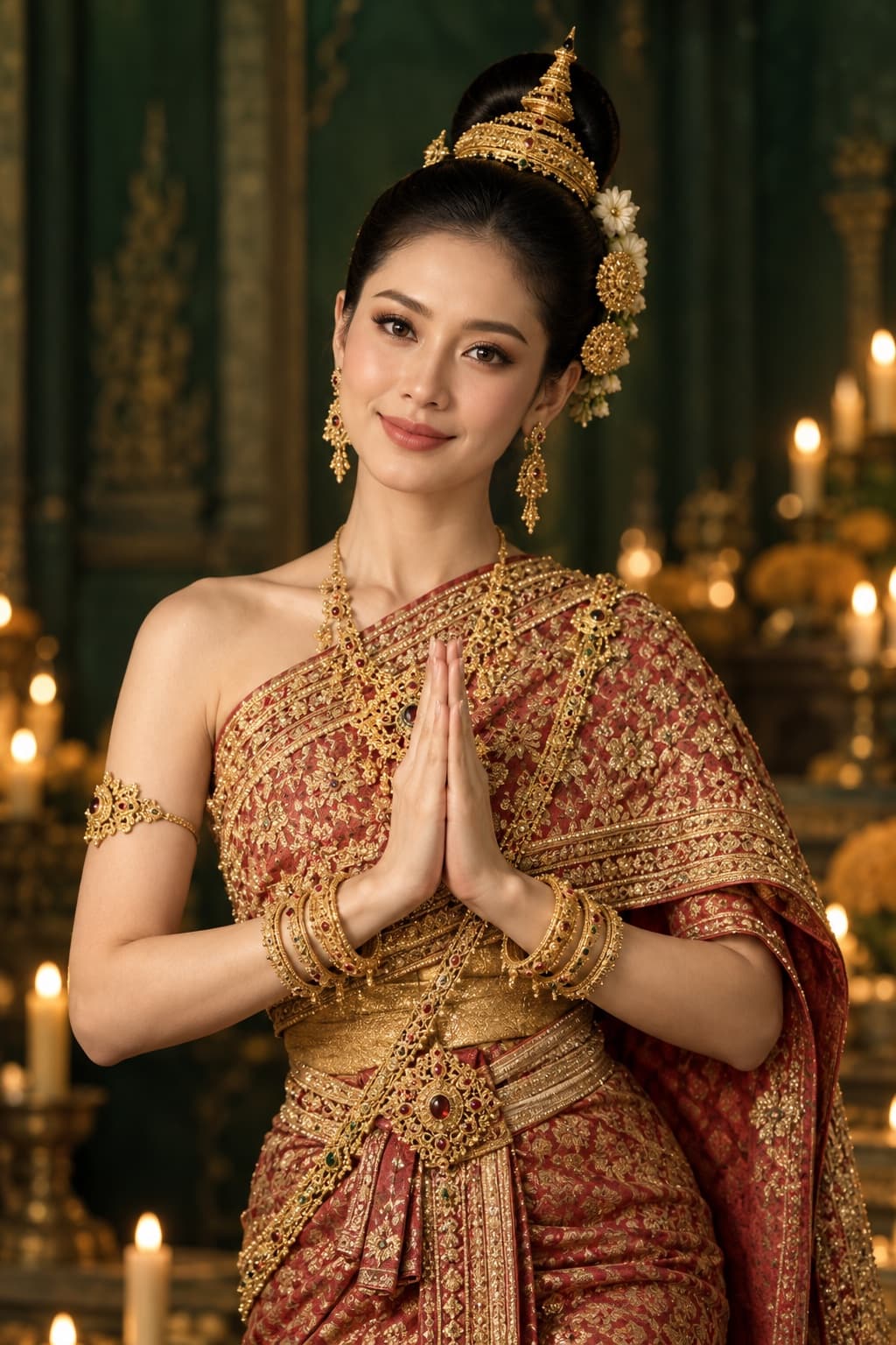นางรำ (ชุดไทย)
